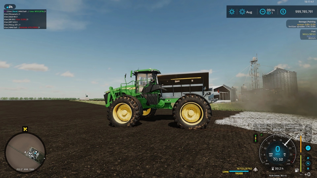 JD 4940 SPRAYER BY CUSTOM MODDING CONVERTED AND EDIT B DK1270 v1.0