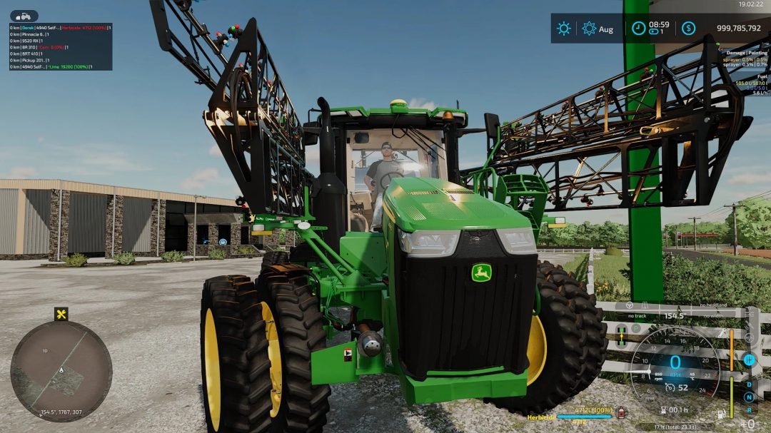 JD 4940 SPRAYER BY CUSTOM MODDING CONVERTED AND EDIT B DK1270 v1.0