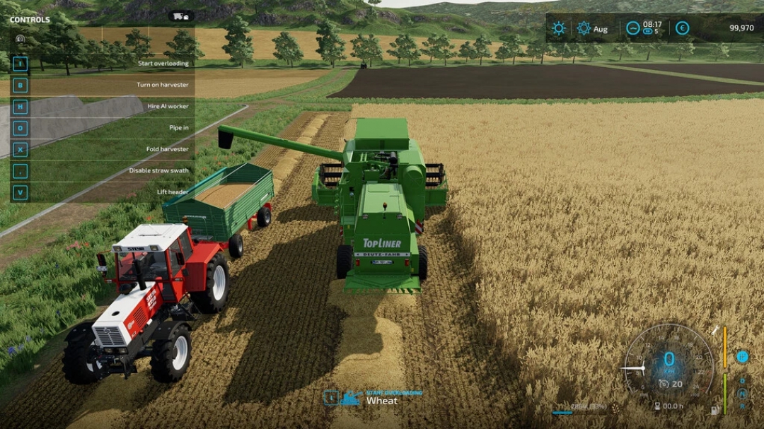 Manual Combine Discharge v1.0.0.0