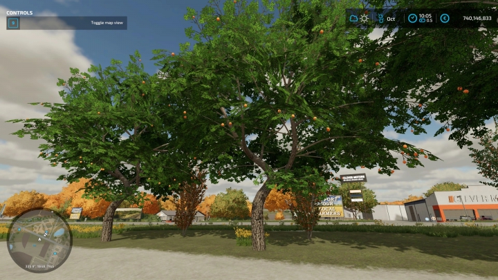 fs22-mods,  Placeable Orange Tree v1.0.0.0