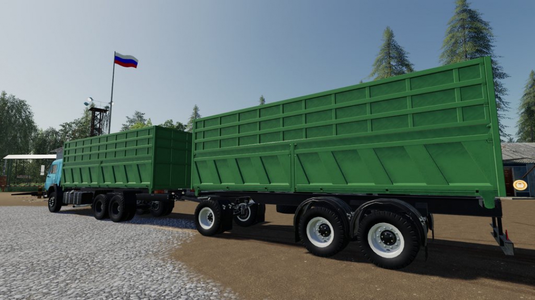 KamAZ Grain carrier 65115-7 Alteration