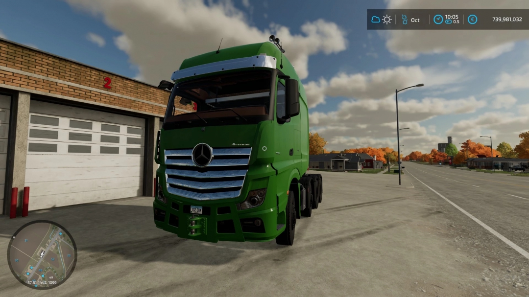 Mercedes Benz Actros SLT v1.0.0.0