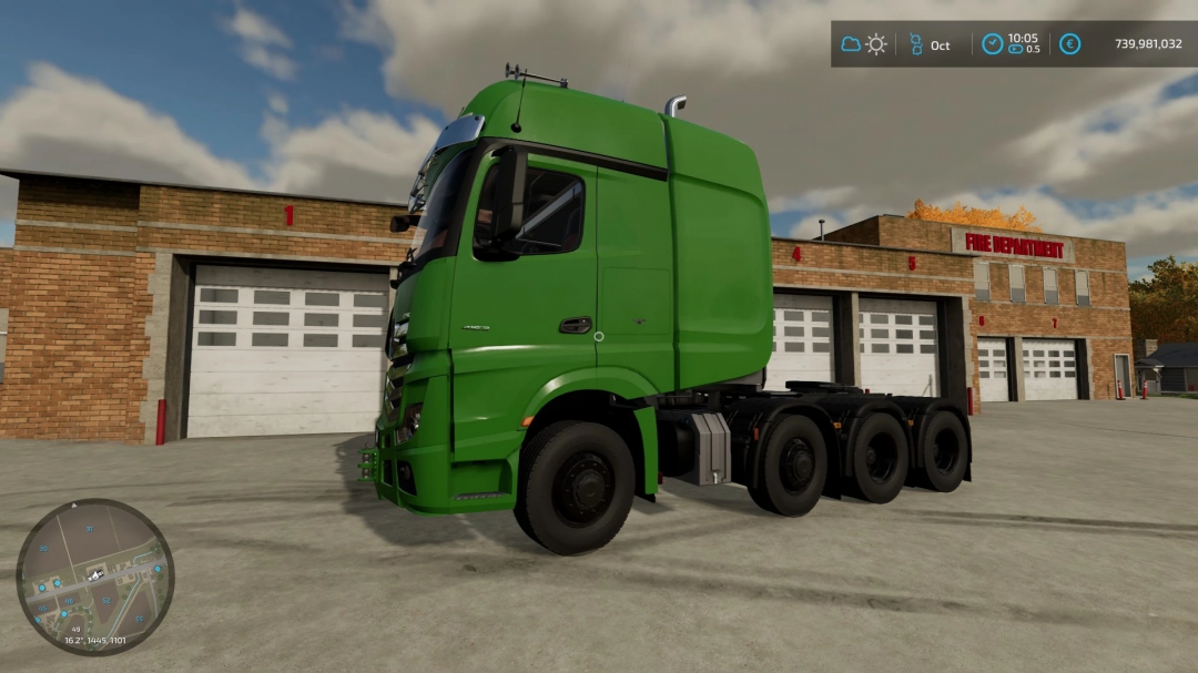 Mercedes Benz Actros SLT v1.0.0.0