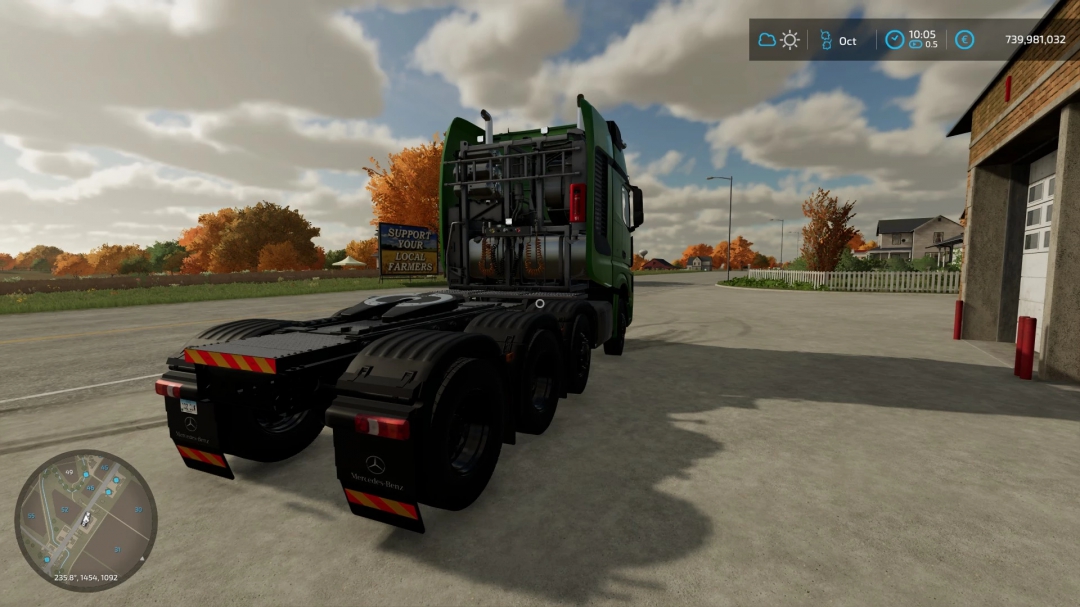 Mercedes Benz Actros SLT v1.0.0.0