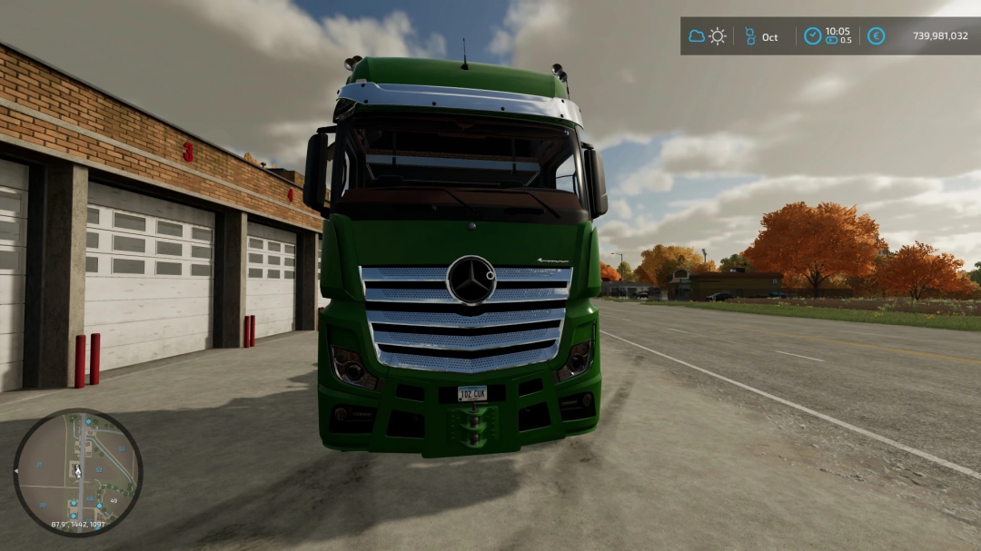 Mercedes Benz Actros SLT v1.0.0.0