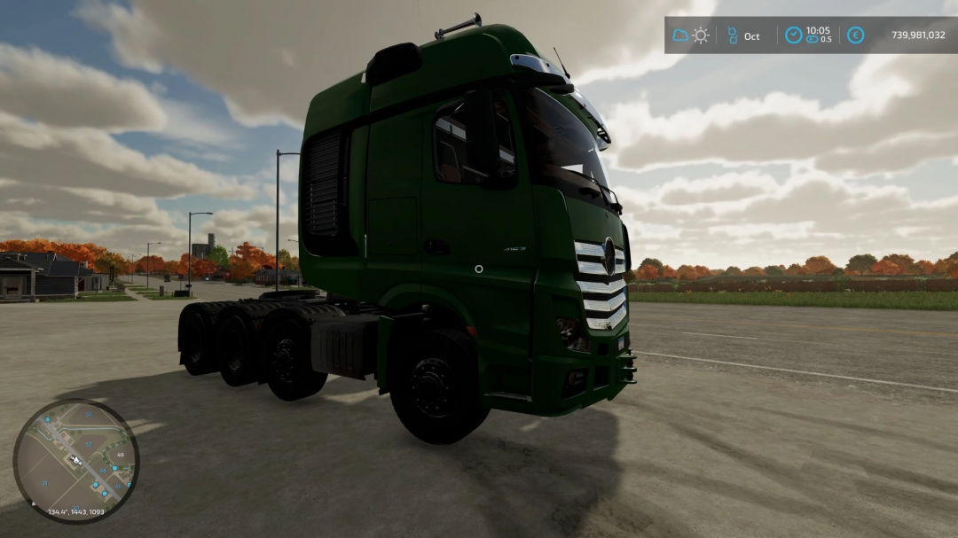 Mercedes Benz Actros SLT v1.0.0.0