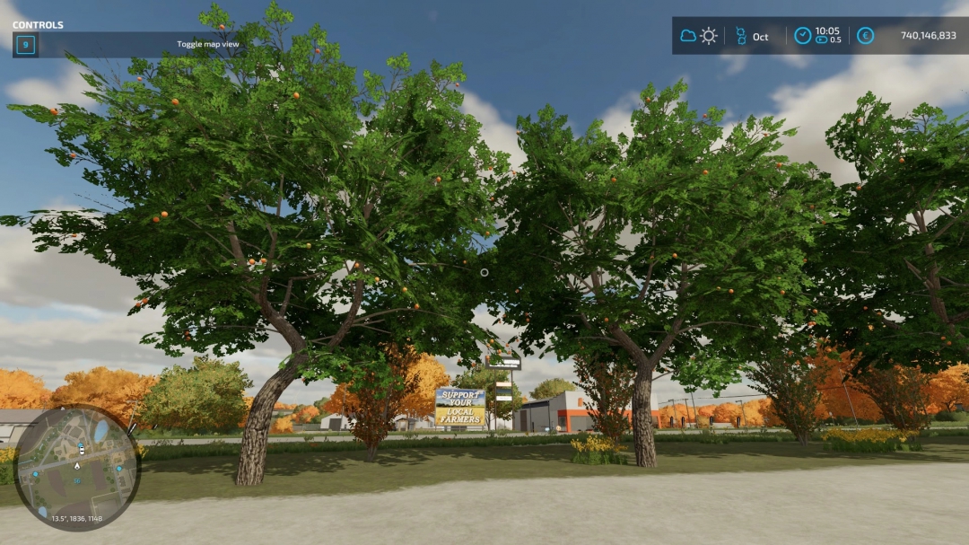 Placeable Orange Tree v1.0.0.0