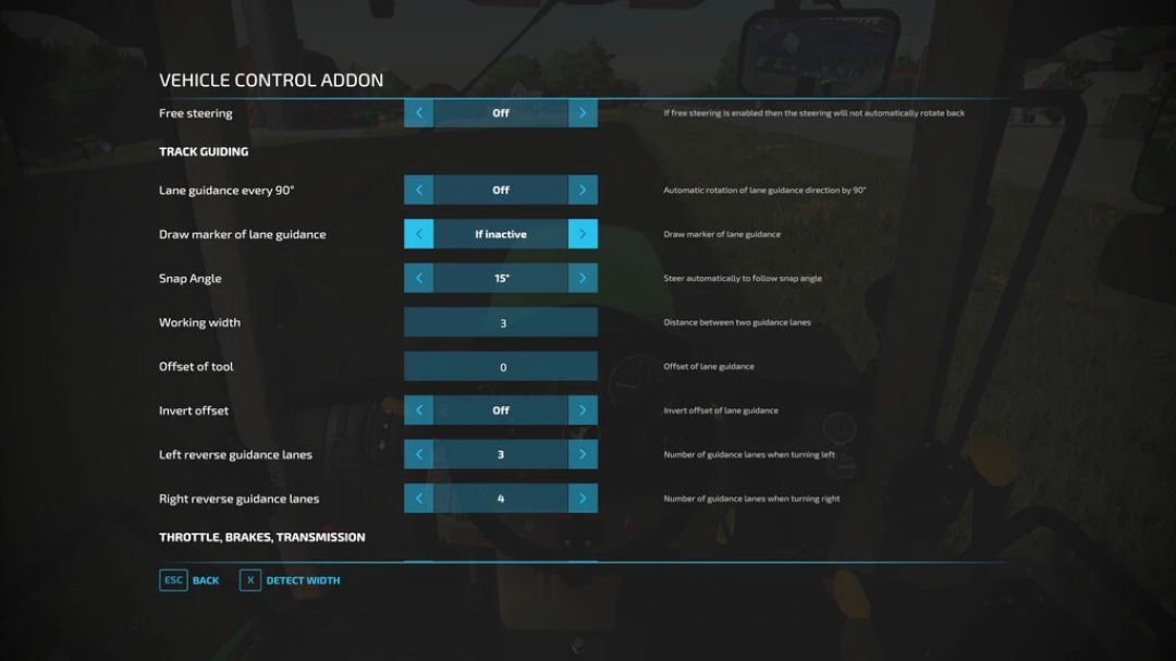 Vehicle Control Addon v1.0.0.0