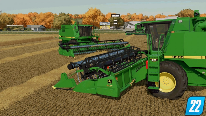 fs22-mods,  John Deere 600F Header series v1.0.0.0