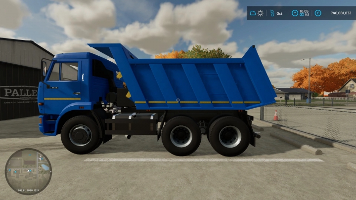 fs22-mods,  Kamaz 65115 Dump truck v1.0.0.0