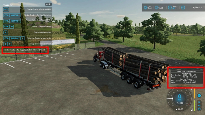 Image: Timber Trailer Info v1.0.0.0 3