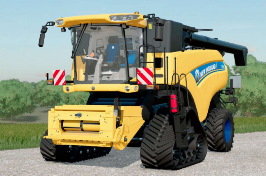 New Holland CR9000 Dynamic Rear Axle