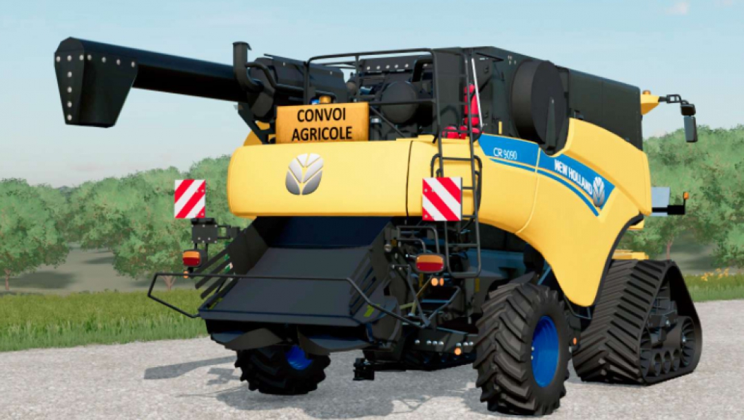 New Holland CR9000 Dynamic Rear Axle