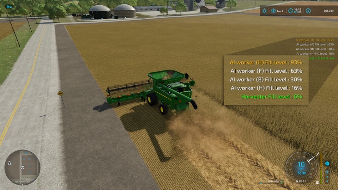 Harvester Fill Monitor v1.0.0.0