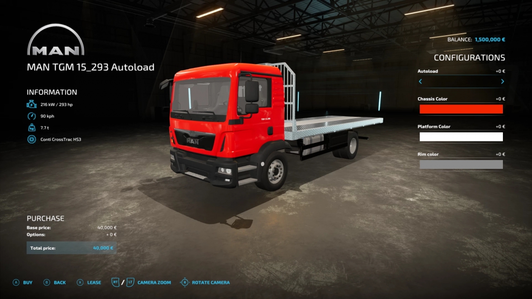 MAN TGM 15.293 Autoload v1.0.0.0