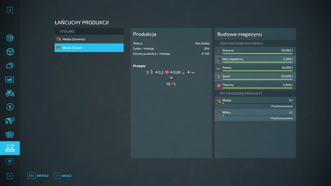 Stolarz (Woodworker, Schreiner) v1.0.0.0