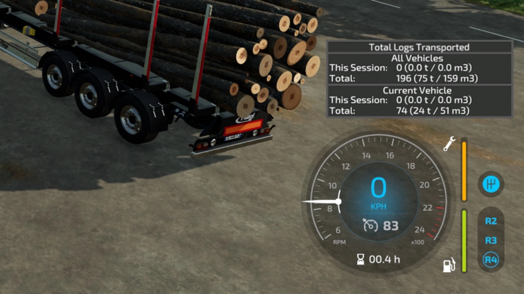 Timber Trailer Info v1.0.0.0