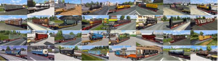 Railway Cargo Pack v2.2.6 category: Trailers