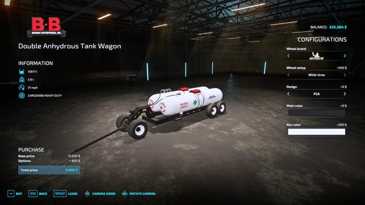 Anhydrous Tank Pack v1.0.0.0