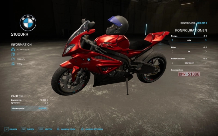 Image: Sport bike BMW S1000RR v1.0.0.0 2