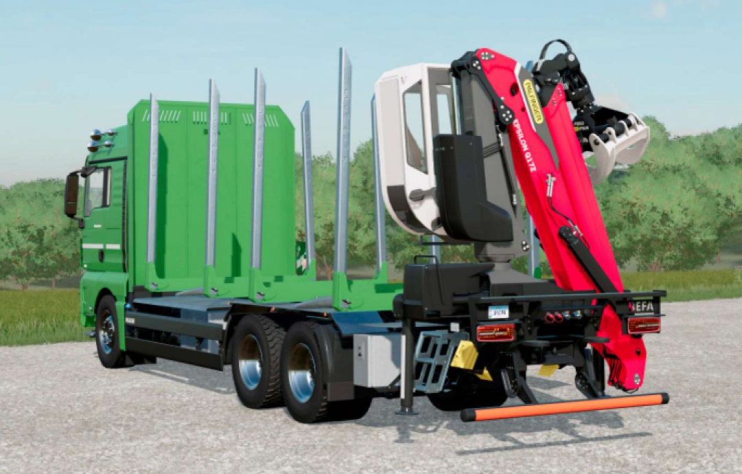 MAN TGX Timber Truck