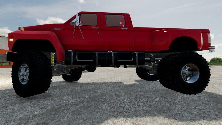 fs22 ford f800 crewcab dually