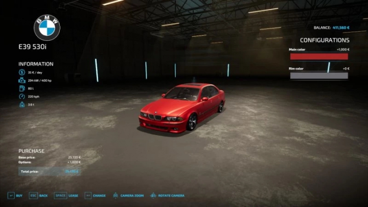 Image: FS22 BMW E39 v1.0.0.0 2