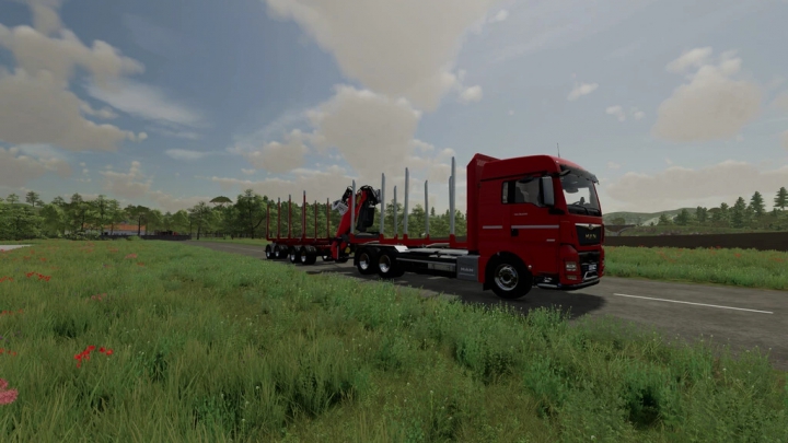 fs22-mods, Lizard Short Timber Trailer v1.0.0.0