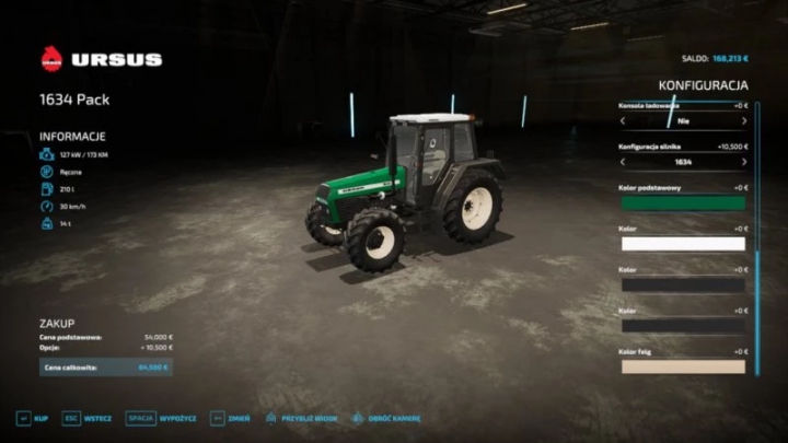 fs22-mods,  Ursus 1634 TURBO v1.0.0.0