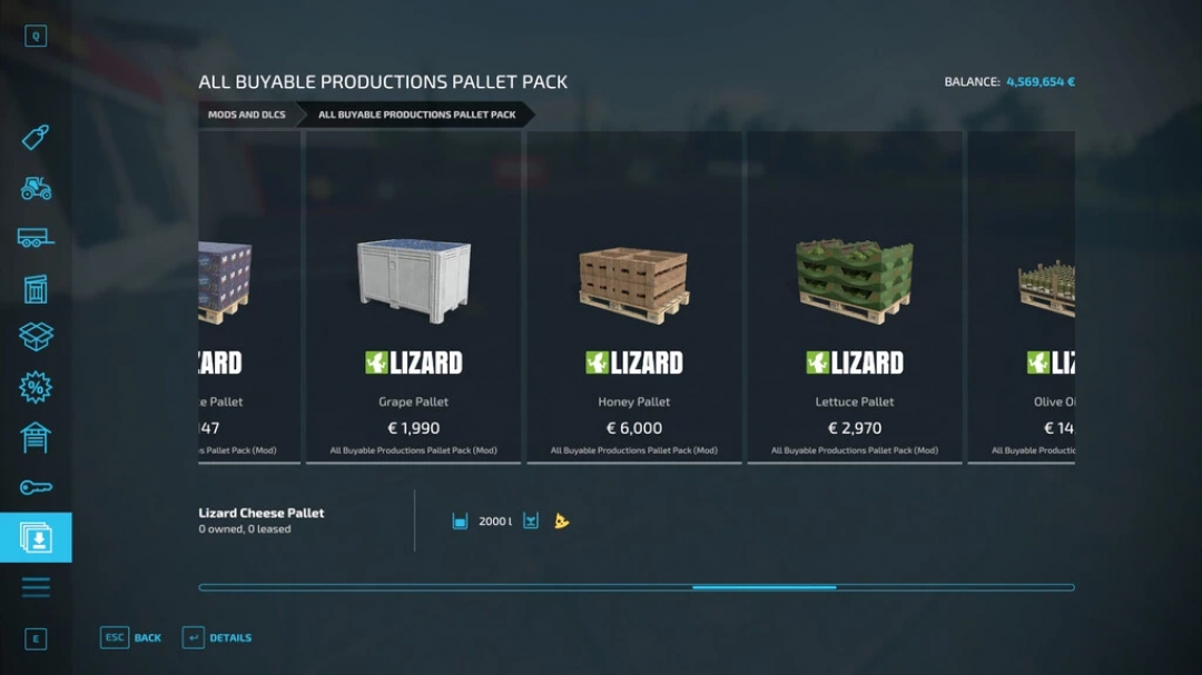 All Buyable Productions Pallet Pack v1.0.0.0