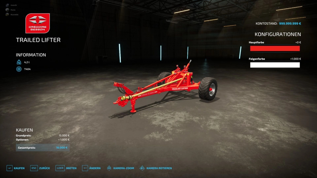 Trailed Lifter v1.0.0.0