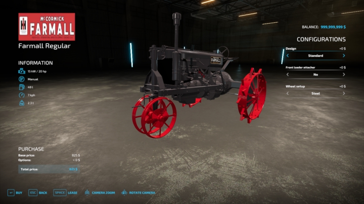 fs22-mods, Farmall Regular