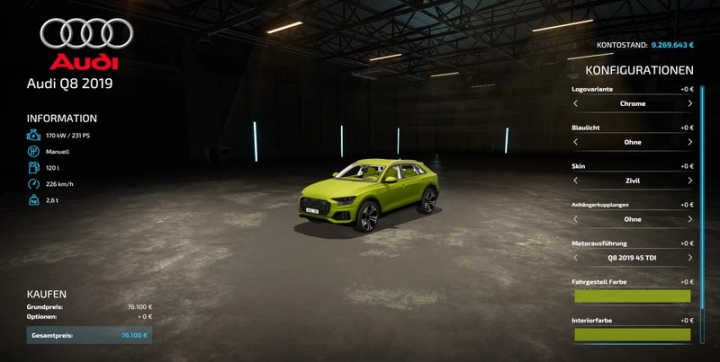 Image: Audi Q8 v1.0.0.0 2