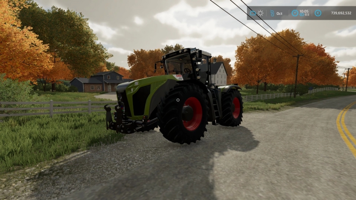 Image: CLAAS Xerion 5000 CV from the GreatKrampe Pack v1.0.0.0 0