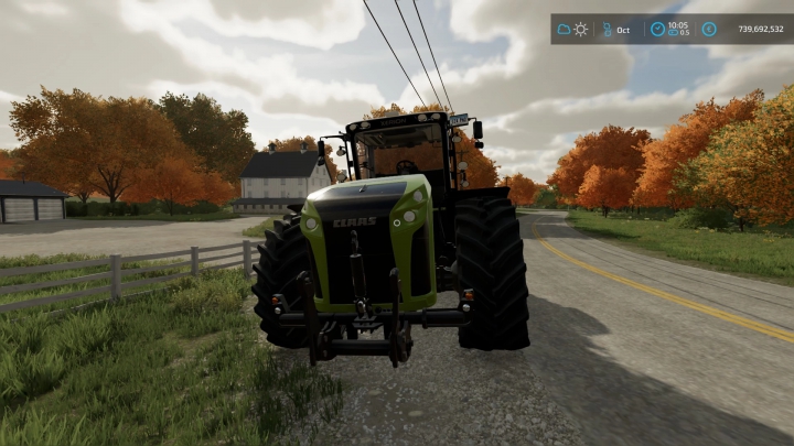 Image: CLAAS Xerion 5000 CV from the GreatKrampe Pack v1.0.0.0 6