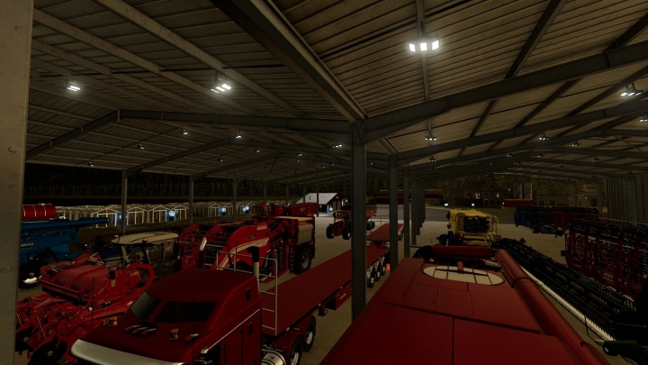 fs22-mods,  Easyshed 3 with lights