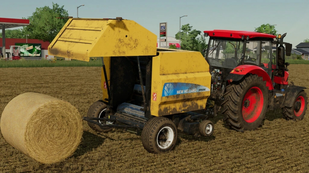 New Holland BR 6090 And Case RB 344 v1.0.1.0