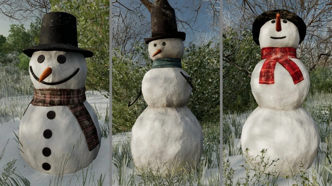 Placeable Snowmen v1.0.0.0