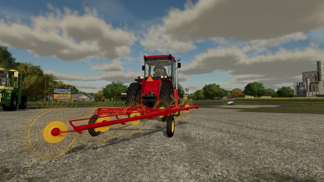 fs22 1978 6 wheel hay rake