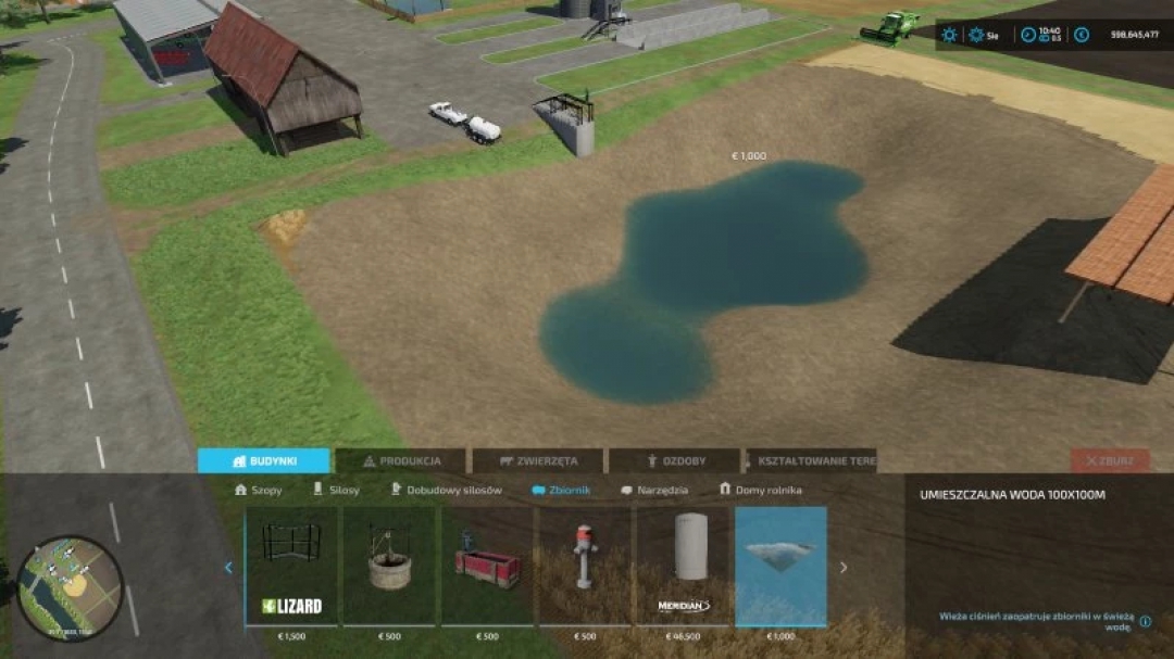 Placeable water 100x100m with free watertrigger v1.0.0.0