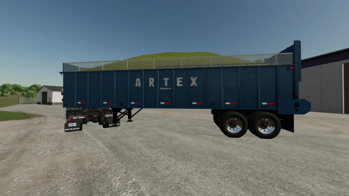 Image: Artex 3606-8 Semi Silage Trailer v1.0.0.0 0