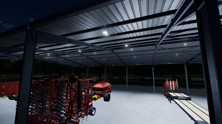 fs22-mods,  EasyShed3 with Lights V1.0.2.0