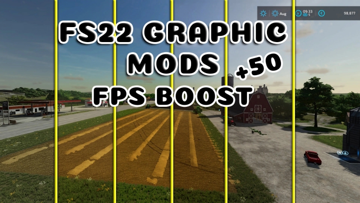 Image: FS22 GRAPHIC MOD AND FPS BOOST V3.0 0