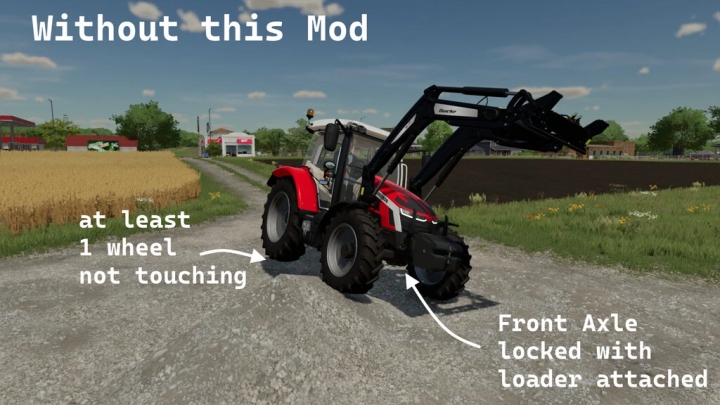 fs22-mods,  Frontloader Axle Lock Remover v1.0.0.0