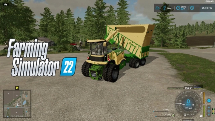 fs22-mods,  KRONE BIGX 1180 GARGO V1.0.4.5