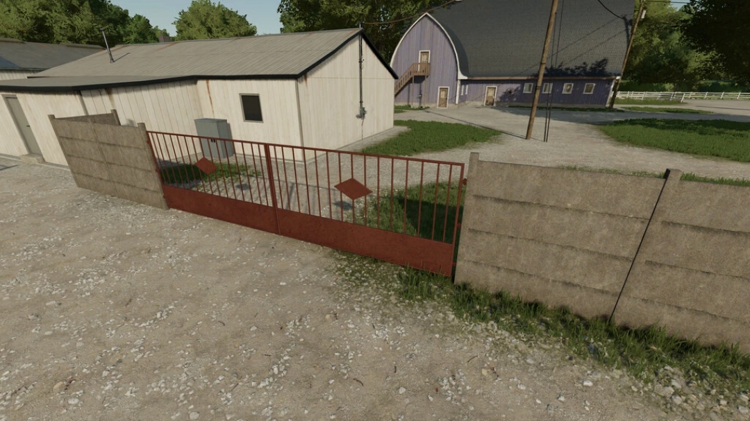 Concrete Fence And Gates v1.0.0.0