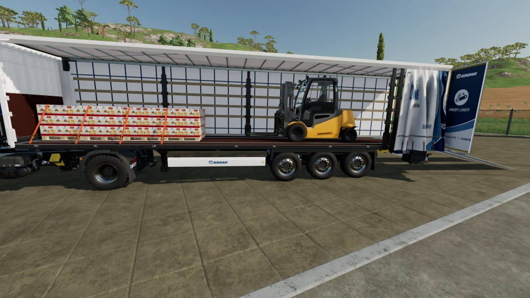 Krone Profi Liner with Ramps AL v1.1.0.0