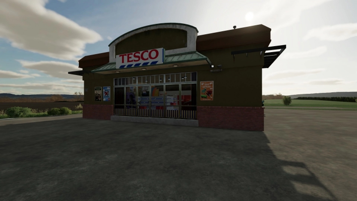 Image: FS22 TESCO Market Sell Point v1.5 0