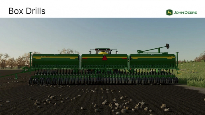 Image: John Deere 455 3 Section Box Drill v1.0.0.0 0