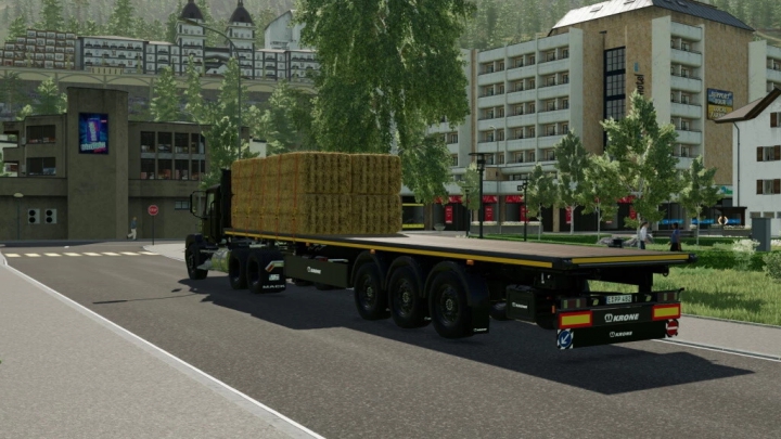 fs22-mods,  Krone Flatbed Semitrailer v1.0.0.0